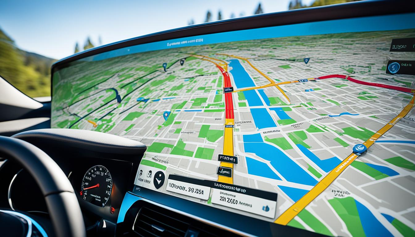 Peta Digital GPS Mobil