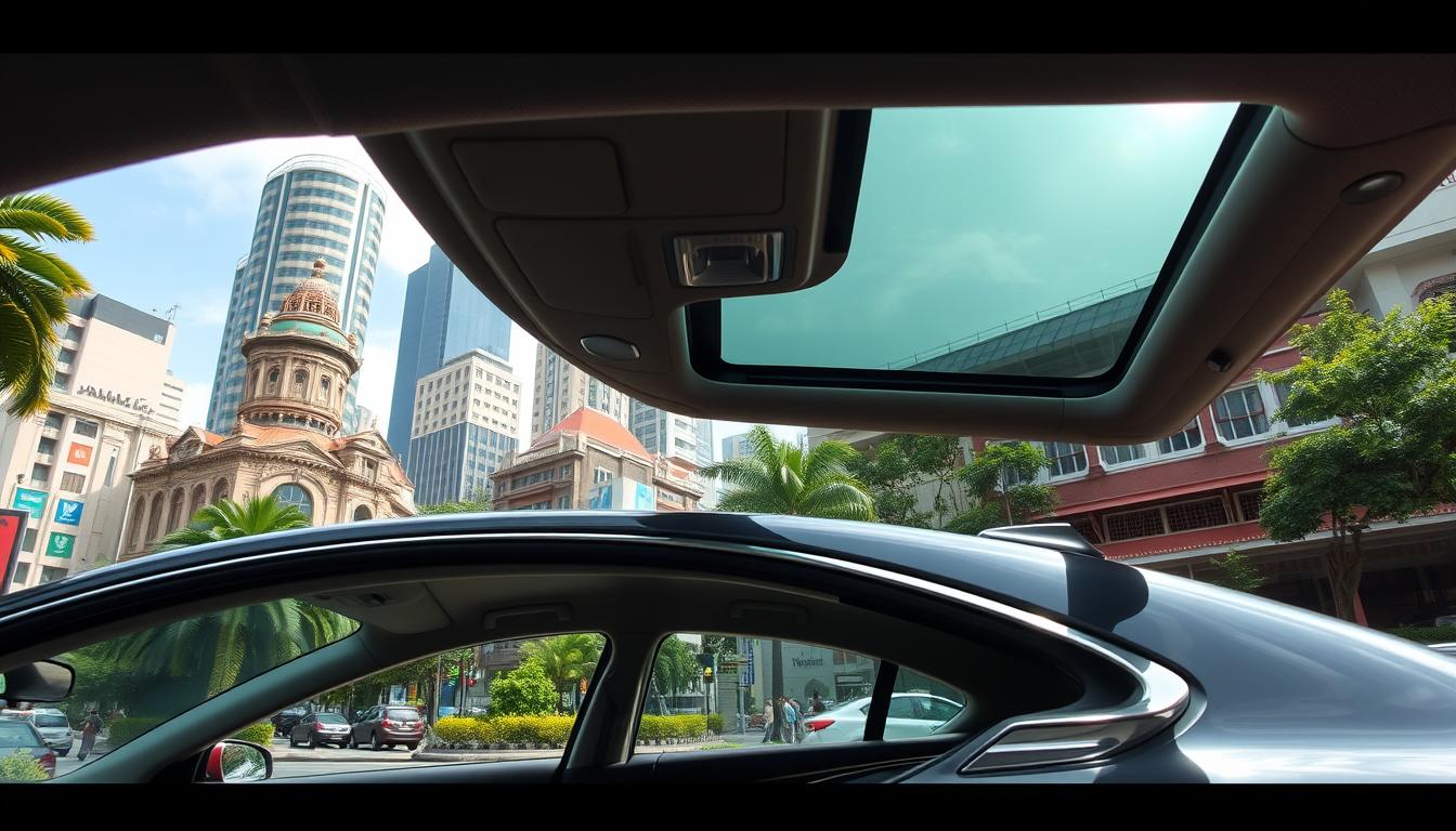 Sunroof panoramic