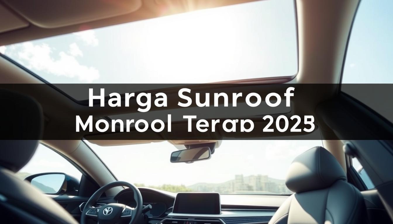 Harga sunroof mobil terbaru