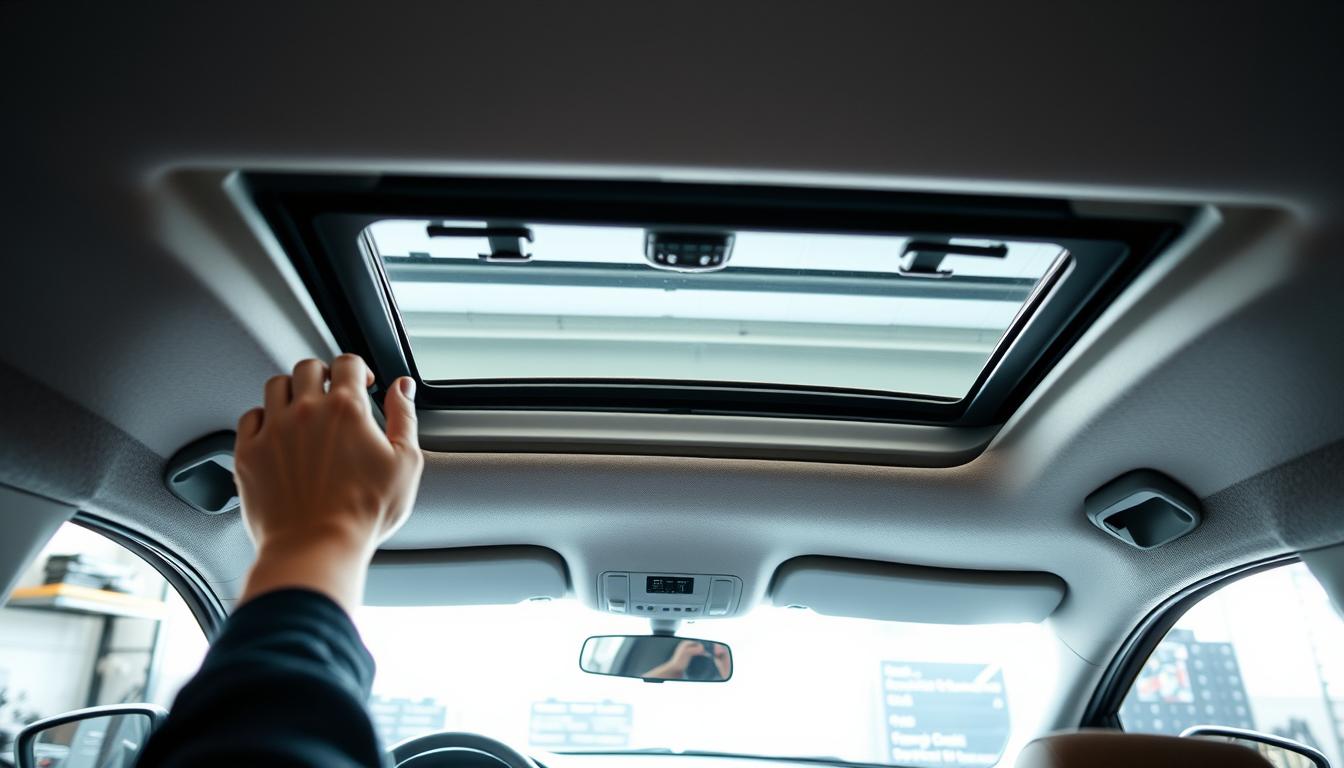 Instalasi sunroof aftermarket