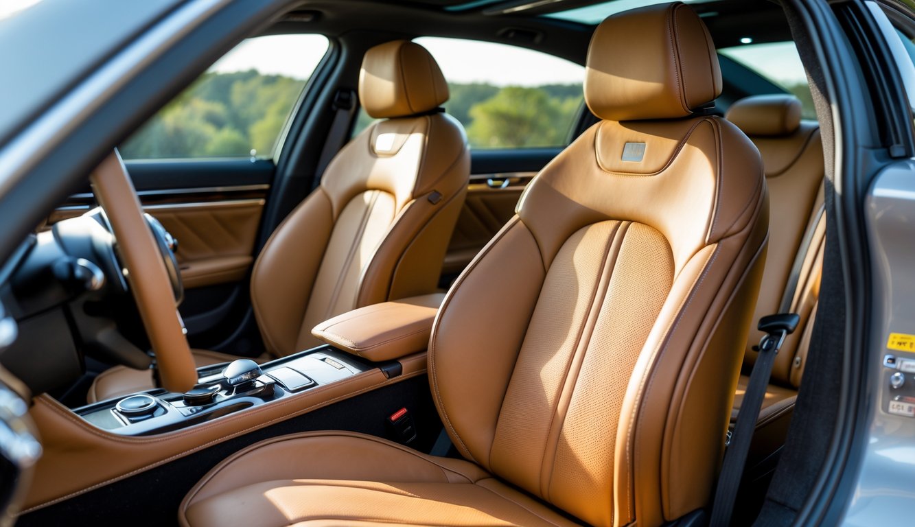 Cover Jok Mobil Kulit Asli untuk Mobil Mewah: Kenyamanan dan Elegansi untuk Investasi Jangka Panjang