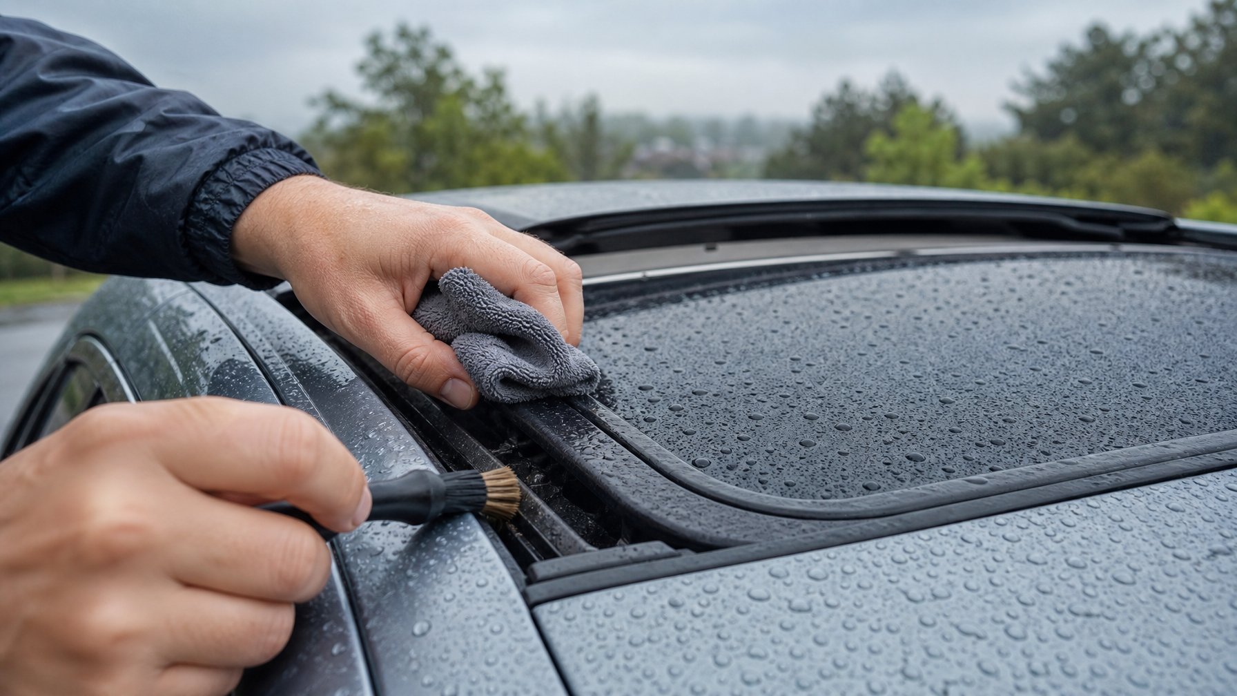 Cara Merawat Sunroof Mobil Agar Tidak Macet dan Bocor Saat Musim Hujan