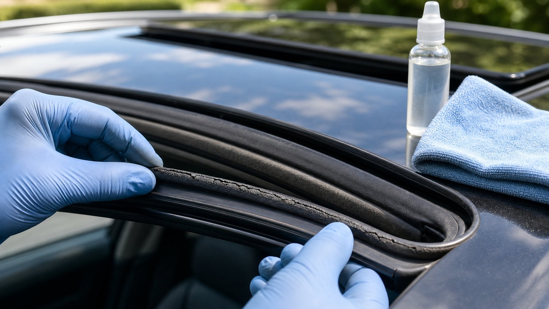 Tips Mengatasi Karet Sunroof Mobil yang Getas dan Penyebab Kebocoran Air Secara Efektif